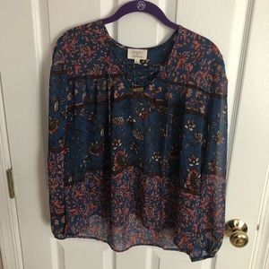 Long-sleeve top from Francesca’s- new with tags